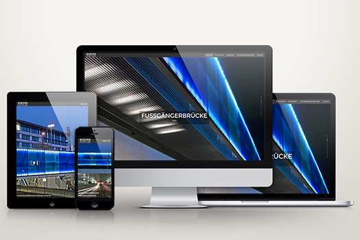 Responsive Website Hirthe Architekten