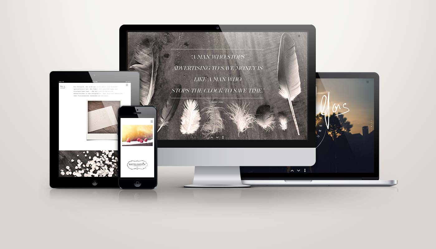 Responsive Website Studio für Gestaltung